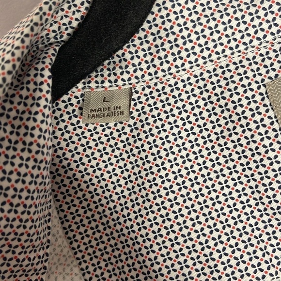 JACHS NEW YORK SHORT SLEEVE PATTERNED BUTTON DOWN (L) - Picture 7 of 8